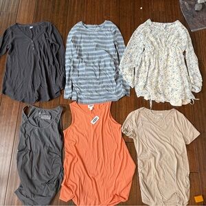 Size small maternity tops